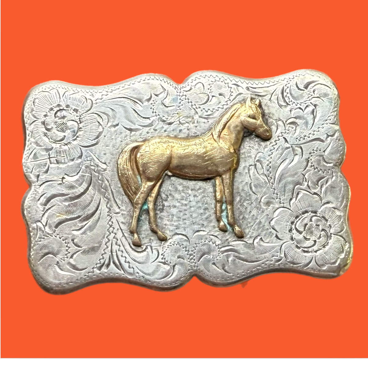 Vintage Sterling Silver Buckle