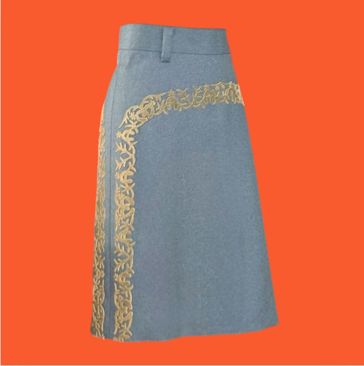 Charra Skirt, Knee Length