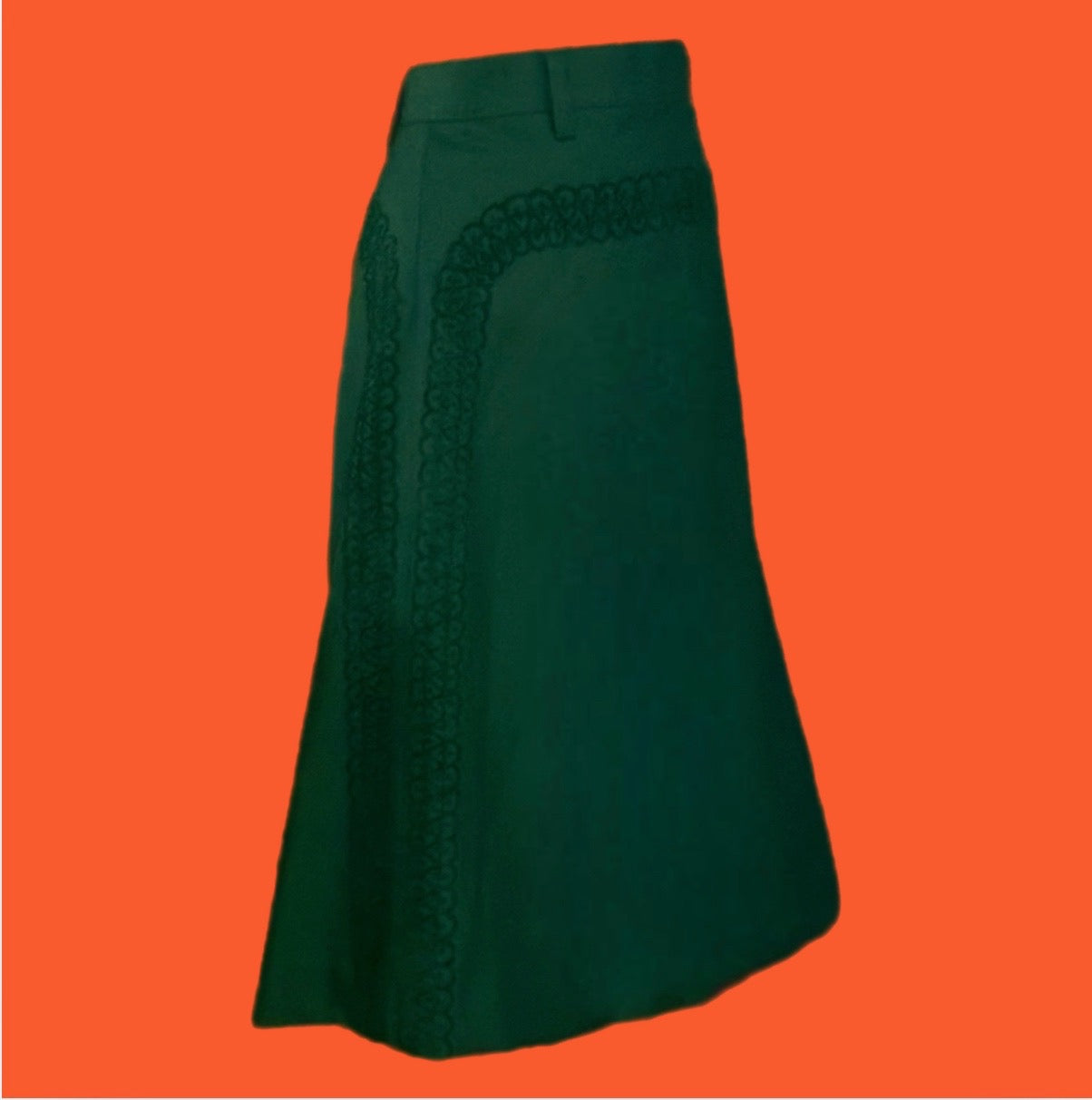 Charra Skirt, Tea Length