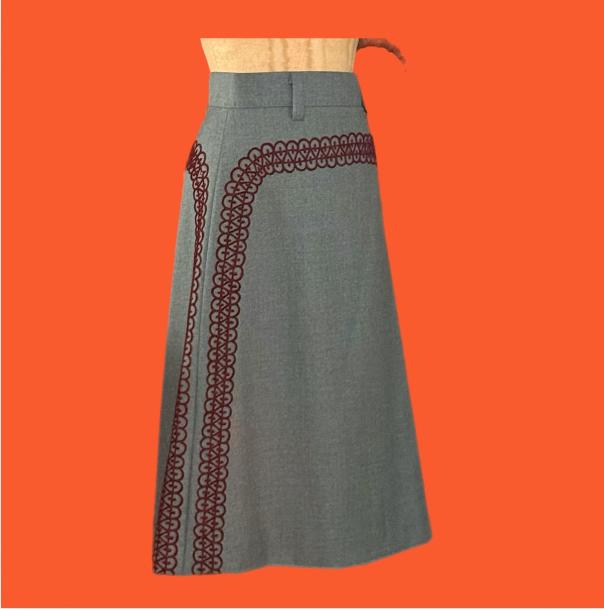 Charra Skirt, Knee Length