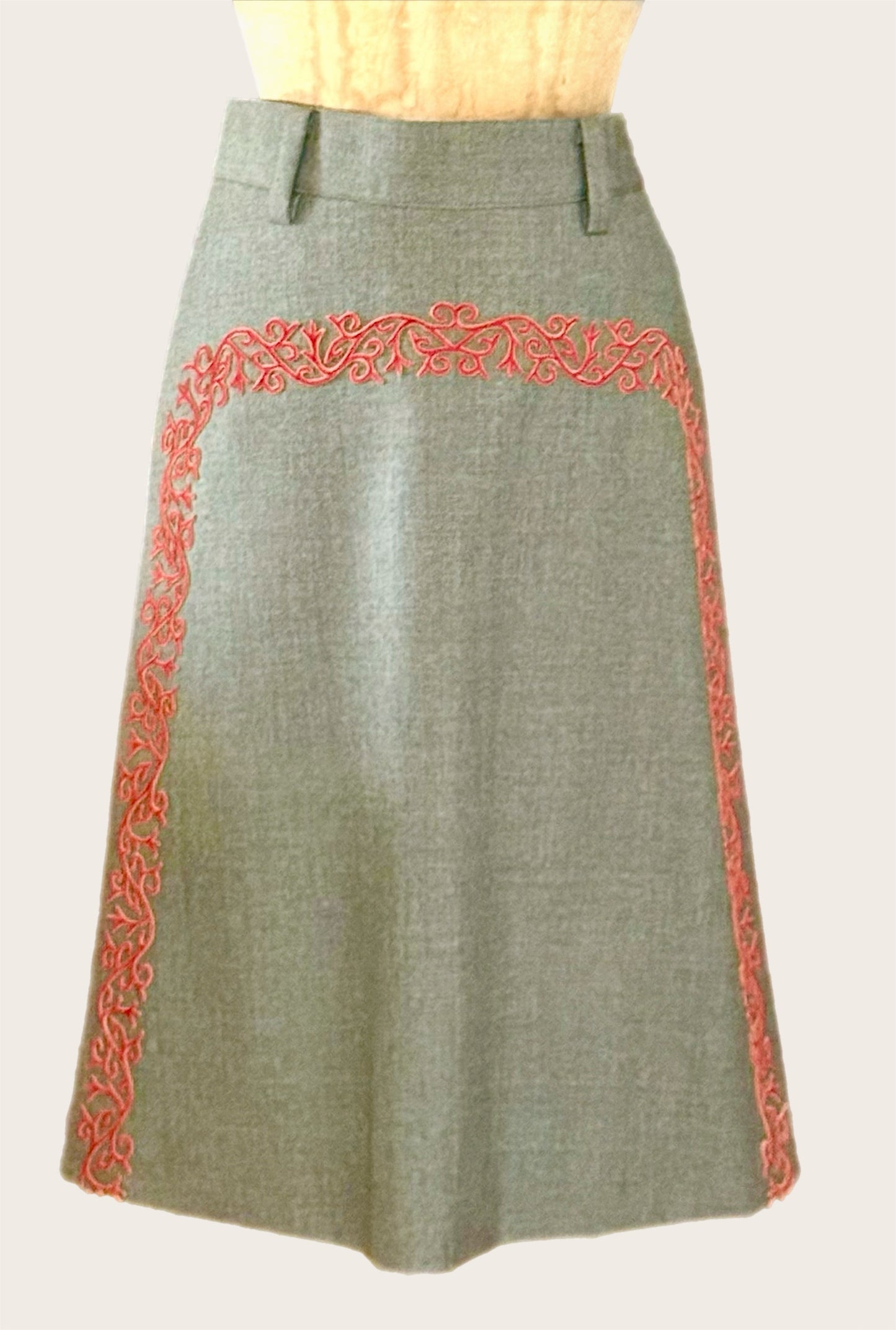 Charra Skirt, Knee Length