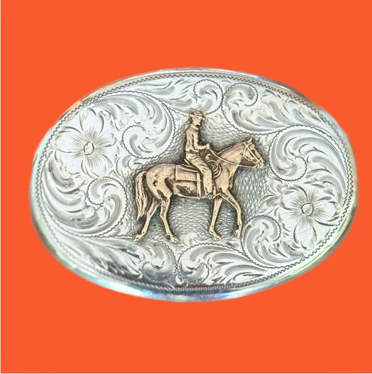 Vintage Sterling Silver Buckle