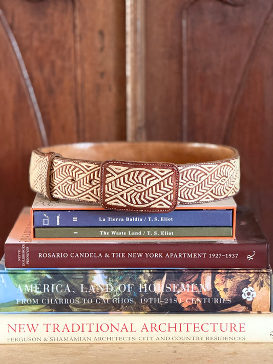 Mexican Rancher Belt SNAKE, 2"
